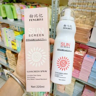Xịt chống nắng nhau thai cừu Fengbiyi