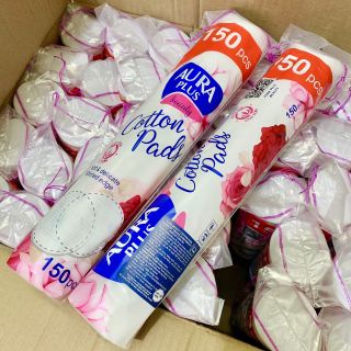 Bông tẩy trang Aura gói 150 miếng