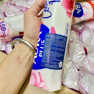 Bông tẩy trang Aura gói 150 miếng