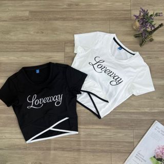Đồ Thể Thao Áo Thun Croptop 2 Lớp Thể Thao Siêu Đẹp Giá Sỉ, Hàng Chuẩn