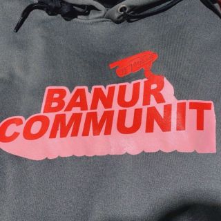Áo hoodie thun nỉ in banus communit
