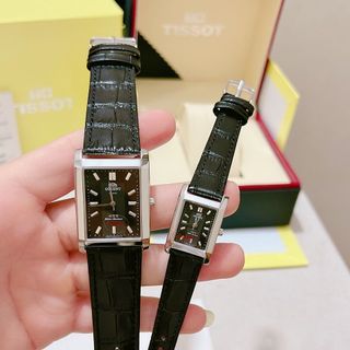 Đồng hồ cặp orients nam nữ vuông
