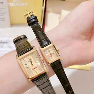 Đồng hồ cặp orients nam nữ vuông