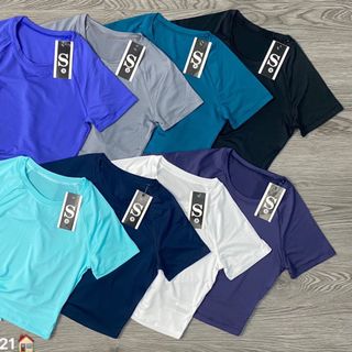 Đồ Thể Thao Áo Thun Croptop Nữ Thể Thao Siêu Hàng Đẹp Đẹp Giá Sỉ,