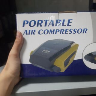 Bơm lốp xe đa năng ATJ 2 Xy lanh- Đồng hồ cơ