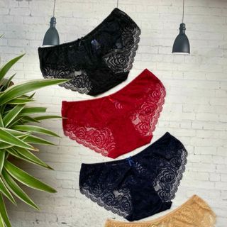 QUẦN LÓT REN HOA HỒNG SEXY TRẺ TRUNG