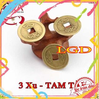 Vật phẩm thờ cúng xu ngũ đế KT2.4cm giá tốt