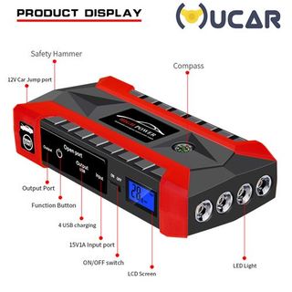 Bộ Kích Bình Ắc Quy Xe Hơi Kiêm Sạc Dự Phòng