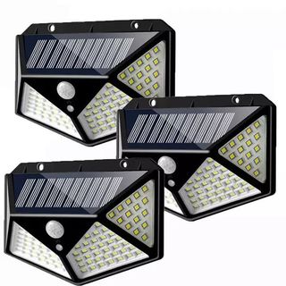 ĐÈN NĂNG LƯỢNG MẶT TRỜI SÂN VƯỜN 100 LED