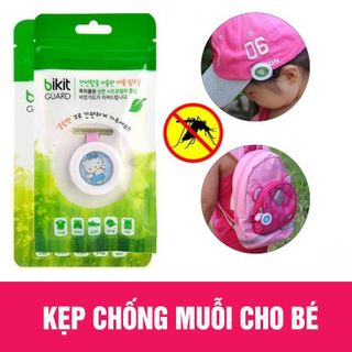 Kẹp chống muỗi Bikit hương tinh dầu tự nhiên