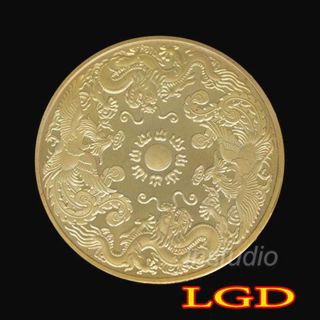 Quà tặng tết 2023 đồng xu long phụng sum vầy