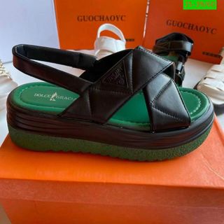 Sandal nữ chất da mềm đế bánh mỳ sỉ giá rẻ S2666