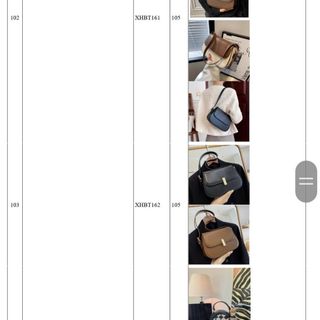 Túi đeo chéo form vuông 4 màu siêu chất XHBT221