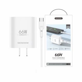 Bộ sạc nhanh Sendem C21 65W Chân TypeC