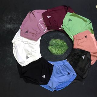Đồ Thể Thao Quần Đùi Nữ 2 Lớp Thun Thể Thao Siêu Đẹp Giá Sỉ, Đẹp