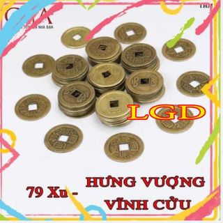 Giá lẻ như giá sĩ đồng xu ngũ đế kích thước KT2.4cm