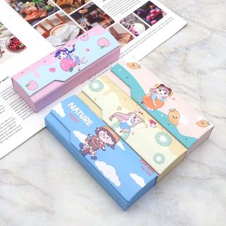 Hộp Đựng Kính Trẻ Em In Hình Hoạt Hình Dễ Thương