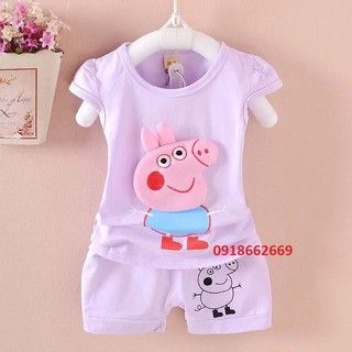 Bộ quần áo bé gái (sét cộc kẹo)