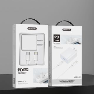 Bộ sạc nhanh Sendem C15 PD20W Chân IPhone