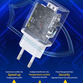 Củ sạc nhanh Sendem OG36 QC3.0 18W chuẩn Châu Âu