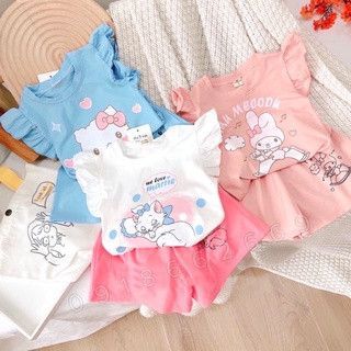 Bộ bé gái (sét 3 thỏ mèo)