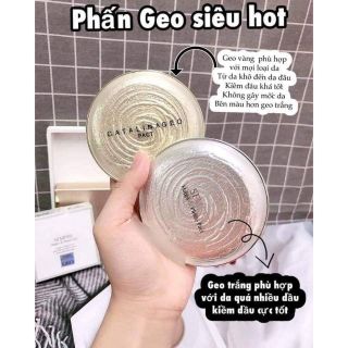 Phấn Geo Trắng và Vàng