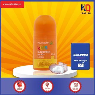 Kem Chống Nắng Úc WOOLWORTHS 50SPF+ siêu tốt