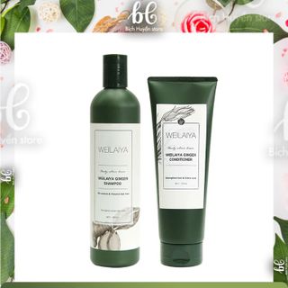 Bộ dầu gội xả Gừng Weilaiya 400ml