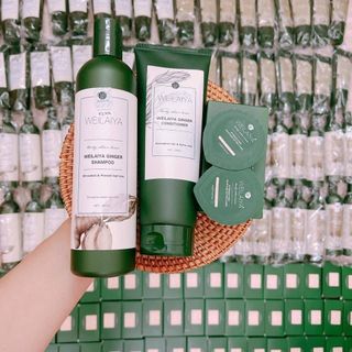 Bộ dầu gội xả Gừng Weilaiya 400ml