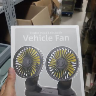 Quạt điện đôi gắn xe ô tô, bàn làm việc