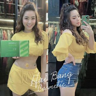 Bộ ủ nóng tan mỡ bụng đùi Slimming Body 2 cải tiến