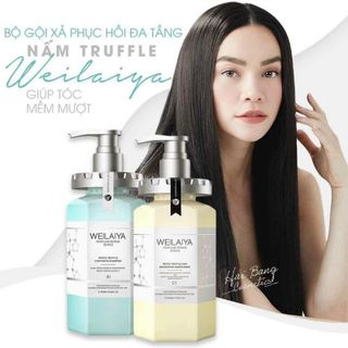 Bộ Dầu Gội Xả Phục Hồi Nấm Truffle Weilaiya 450ml