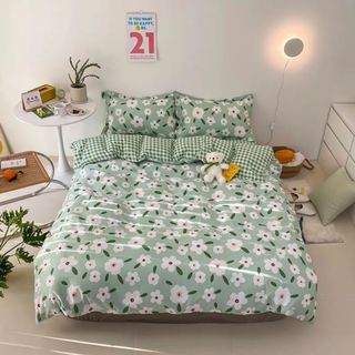 Bộ chăn ga gối cotton poly siêu rẻ