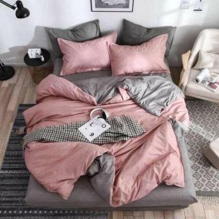 Bộ chăn ga gối cotton poly siêu rẻ