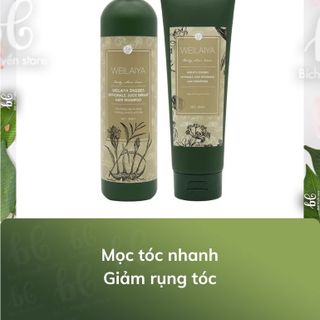 Bộ dầu gội gừng Weilaiya Hà Thủ Ô 400ml