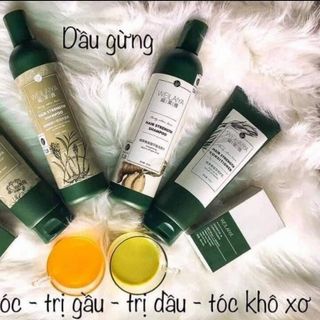 Bộ dầu gội gừng Weilaiya Hà Thủ Ô 400ml
