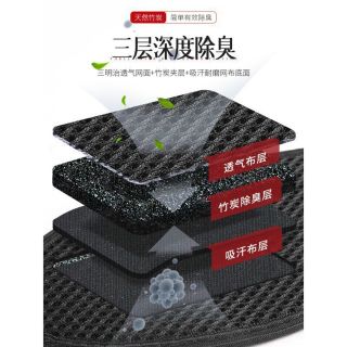 Lót Giày Than Hoạt Tính Khử Mùi Kháng Khuẩn