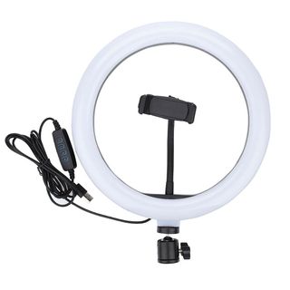 Đèn Livestream 33cm 1 Kẹp Hỗ Trợ Livestream Bán Hàng - Trang Điểm - Make Up - Chân Đèn Cao 2m1 - Bảo Hành Lỗi Đổi Mới
