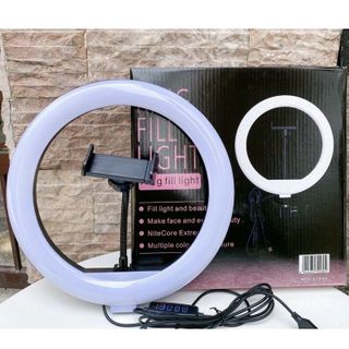 Đèn Livestream 26cm 1 Kẹp Hỗ Trợ Livestream Bán Hàng - Trang Điểm - Make Up - Chân Đèn Cao 2m1 - Bảo Hành Lỗi Đổi Mới