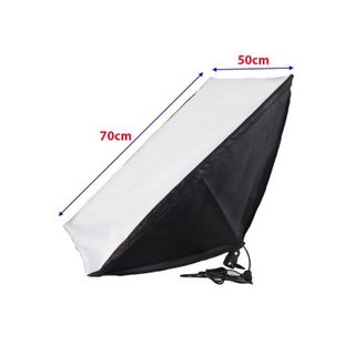 Đèn Studio Chụp Ảnh Quay Phim Chuyên Nghiệp Softbox 50x70cm Kèm Chân Tripod Cao 2m1 - Bảo Hành Lỗi 1 Đổi Mới