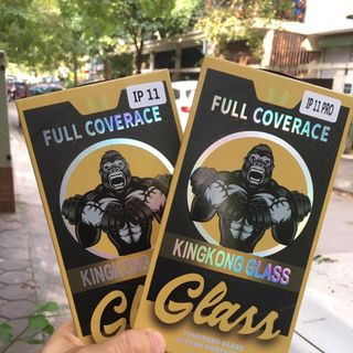 Cường Lực Tự Dán Full Màn Iphone, Kính Cường Lực Kingkong Chống Nhìn Trộm Có Khung Cho Ip 7/8 Plus Tới 14 Promax
