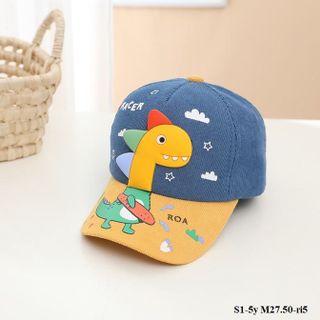 Mũ lưỡi trai khủng long S1-5y M27.50-ri5