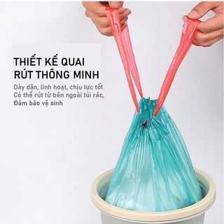 Túi rác có quai xách (cuộn)