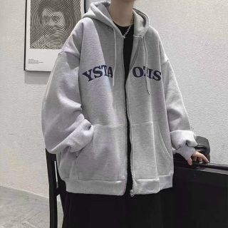 Áo khoác nỉ tay phồng logo YSTA OZIS form đẹp