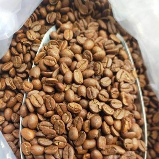 Cà phê hạt nguyên chất 100% Robusta rang mộc