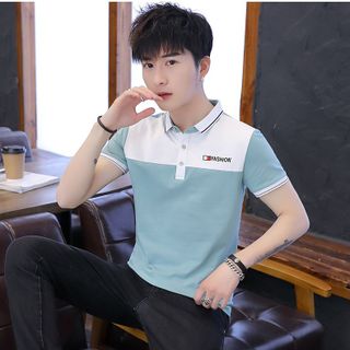ÁO POLO TRẮNG PHỐI XANH RẺ NHẤT HIỆN NAY