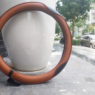 Bọc vô lăng C da cừu