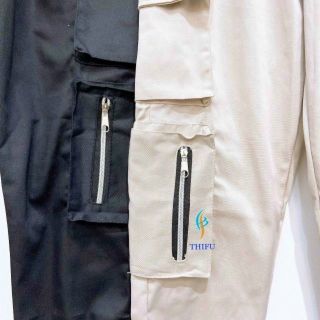 Quần jogger kaki form chuẩn 4 túi