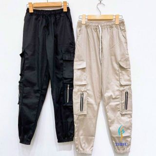Quần jogger kaki form chuẩn 4 túi