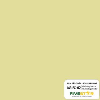 Rèm cuốn giá rẻ hãng FIVESTAR mã FC02 - Nguồn hàng rèm cửa giá tốt